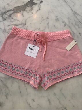 Beach Riot for Anthropologie Champagne Ski Club Shorts